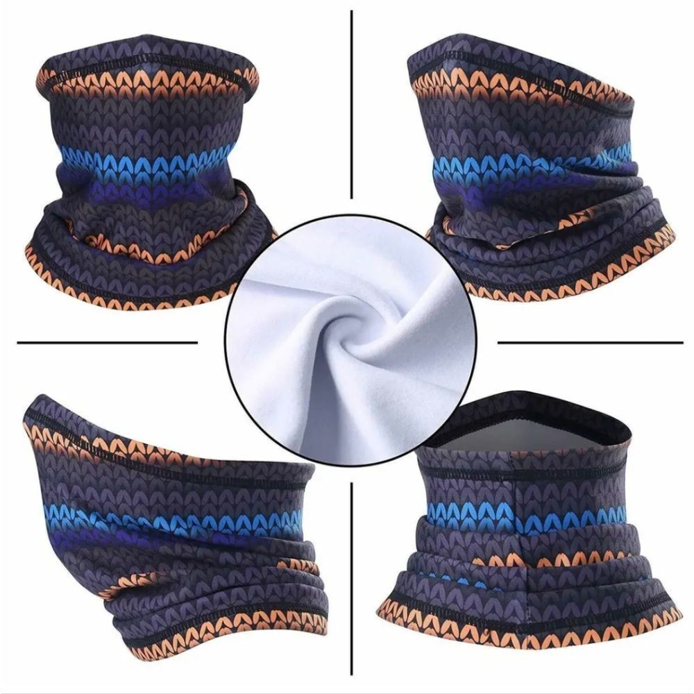 Winter Fleece Neck Gaiter Half Face Mask Ski Motorcycle Cycling Scarf Bandana US